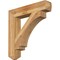 Ekena Millwork Imperial Craftsman Rough Sawn Bracket, Western Red Cedar, 6"W x 34"D x 34"H BKT06X34X34IMP04RWR - alternate 1